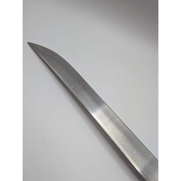 Vtg Ekco Eterna Slicer Knife 5-Inch Blade & Utility 6 in. Wood Handles Japan - Picture 8 of 16